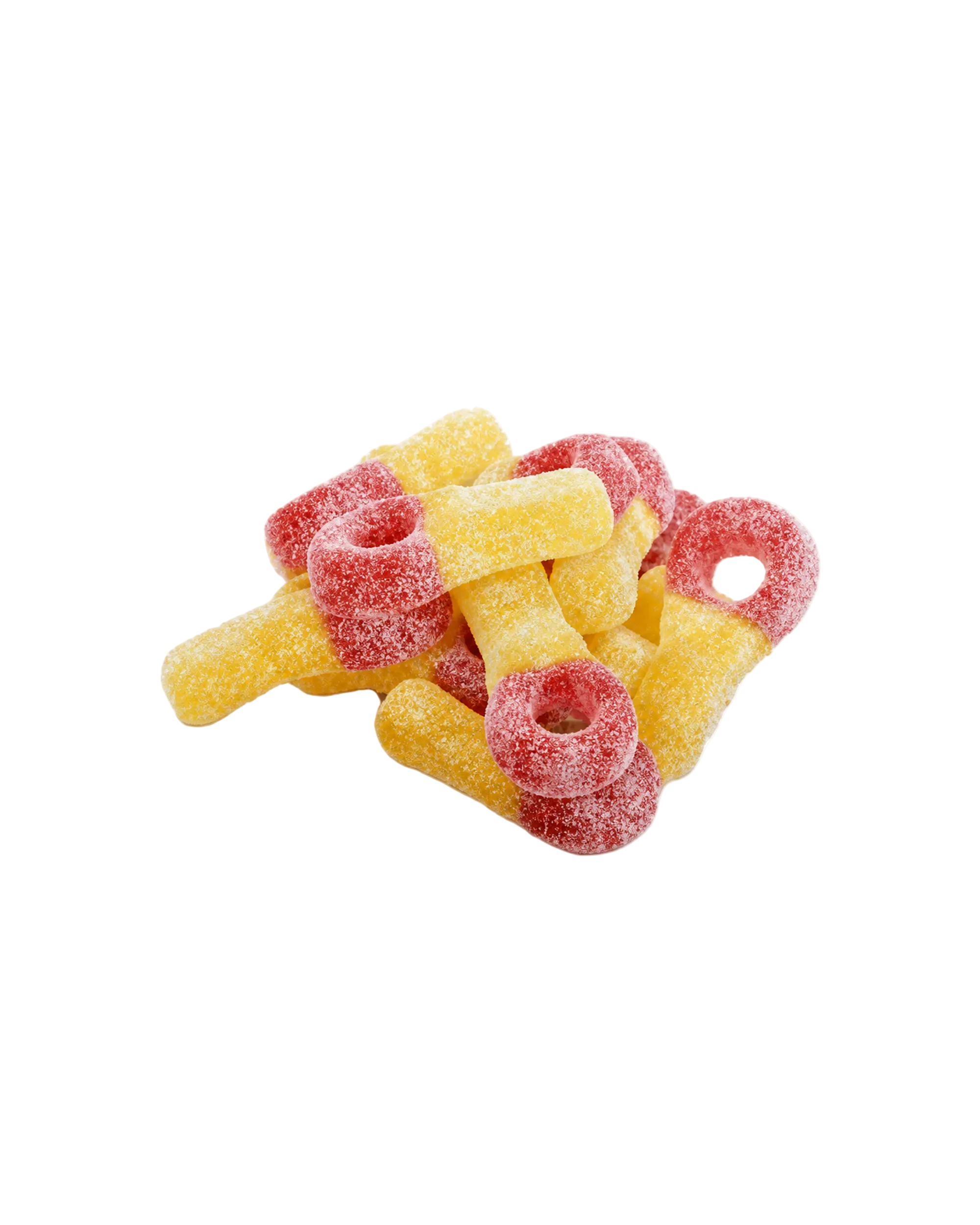 SOUR VEGAN MINI PEACH PACIFIERS