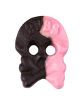 VEGAN RASPBERRY SALTY LICORICE FOAM SKULL