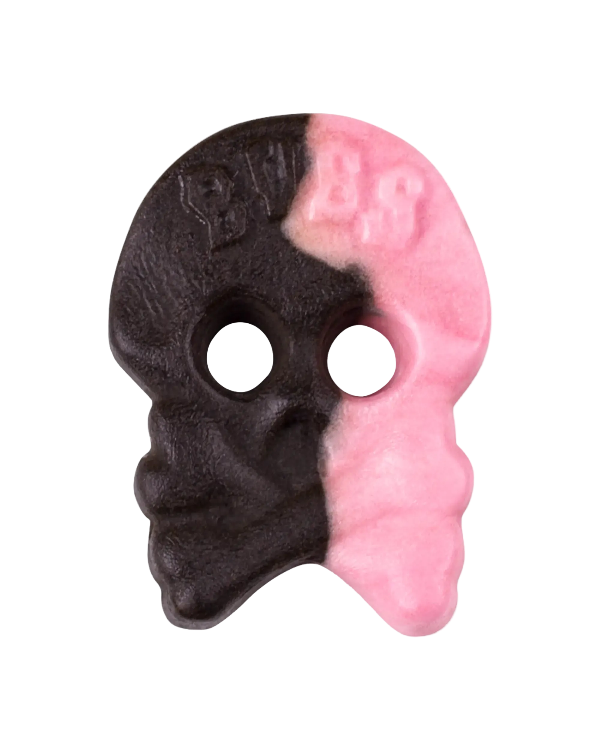 VEGAN RASPBERRY SALTY LICORICE FOAM SKULL